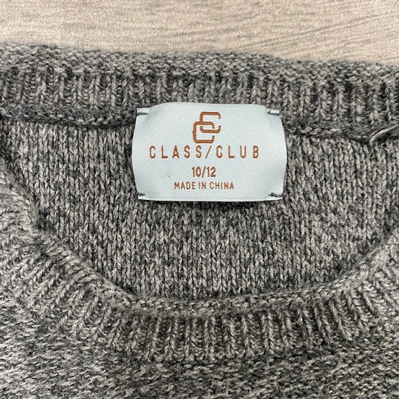 Class/Club Gray Sweater - Picture 4 of 4